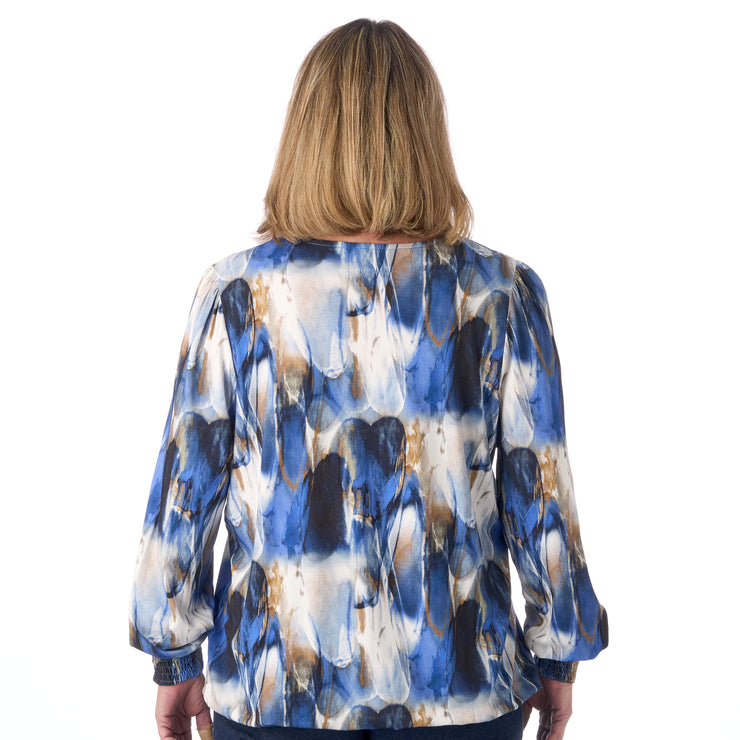 Brandtex bluse i blød viskose