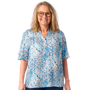 Patina model Eva - kortærmet - Crépe viskose