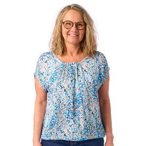 Patina top - Model Liz - Crêpe viskose