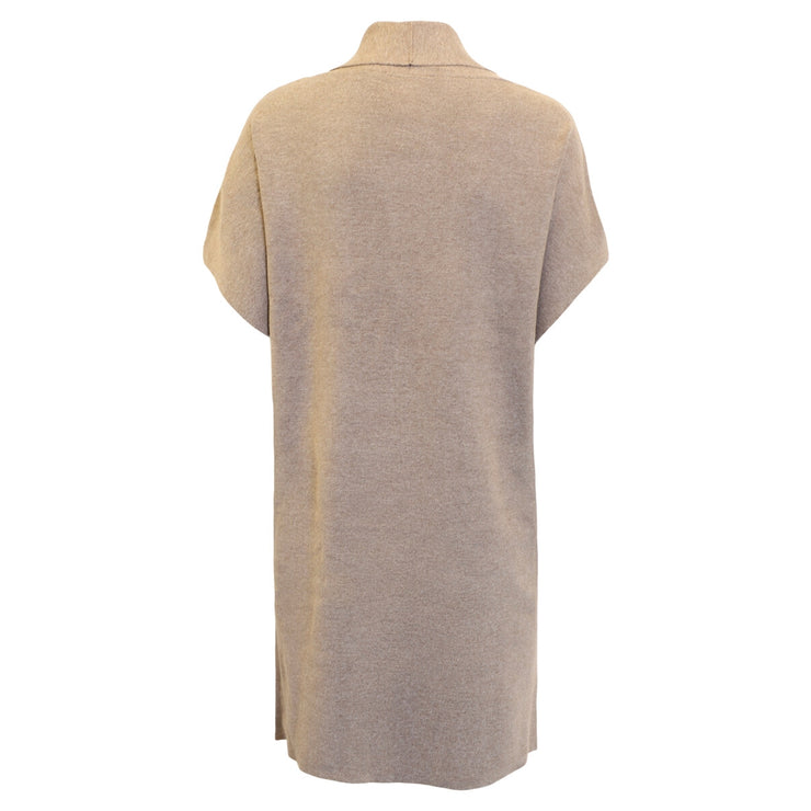 Lang cardigan i strik fra Signature
