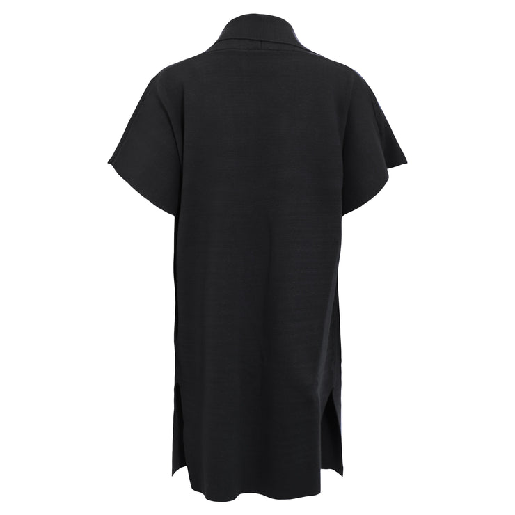 Lang cardigan i strik fra Signature