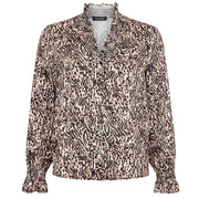 Skjortebluse i dyreprint fra Sunday