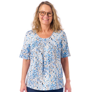 Patina model Emma - kortærmet - viskose