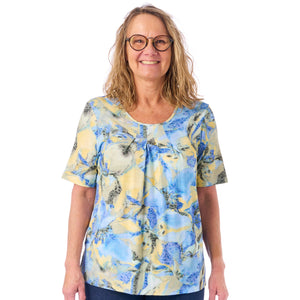 Patina model Emma - kortærmet - viskose