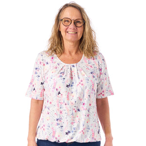 Patina model Sara - kortærmet - viskose