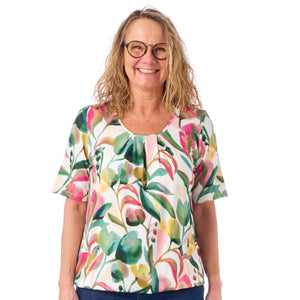 Patina model Sara - kortærmet - viskose