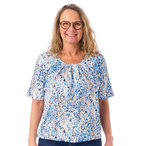 Patina model Sara - kortærmet - viskose