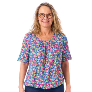 Patina model Sara - kortærmet - viskose