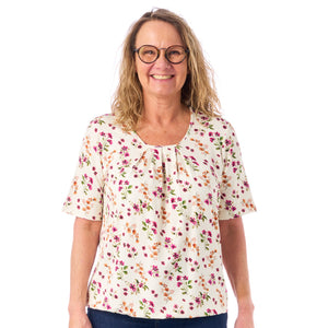 Patina model Sara - kortærmet - viskose