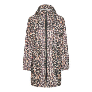 Åndbar, vindtæt regnjakke med hætte fra Swept by Windfield