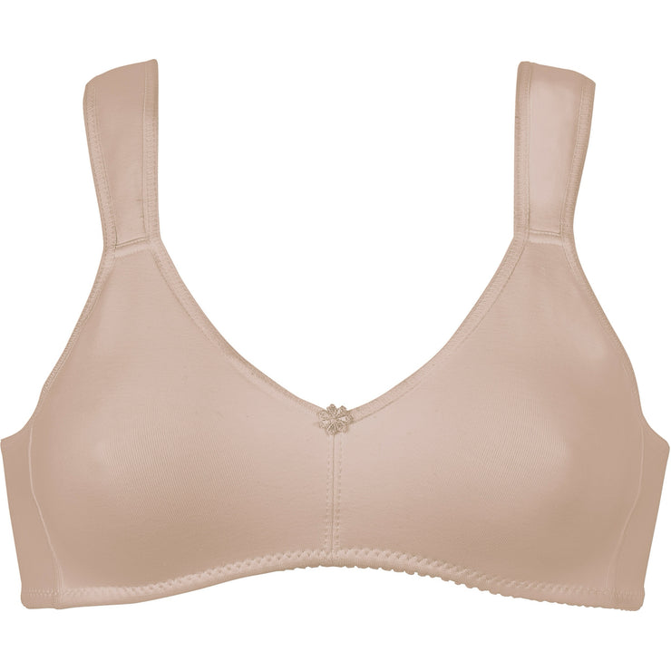 Naturana Sports BH: Brede, bløde og justerbare stropper - Ingen bøjle - Str. 75B til 95C