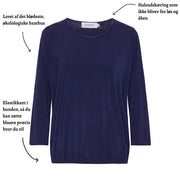 Patina model Ida - Hyggebluse i bambus