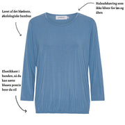 Patina model Ida - Hyggebluse i bambus