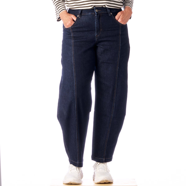 NOEN Ballonbuks i Mørk Denim