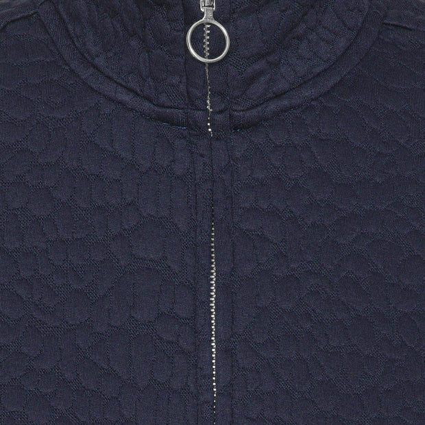 Blød cardigan med lynlås fra Signature